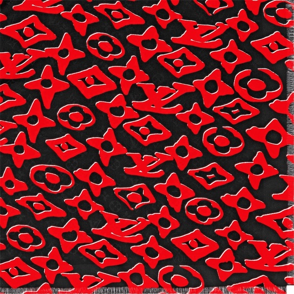 Louis Vuitton x URS Fischer scarf/shawl with box new never used. - Picture 8 of 8